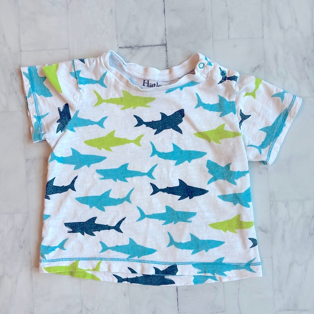 Hatley Great White Sharks Graphic Tee